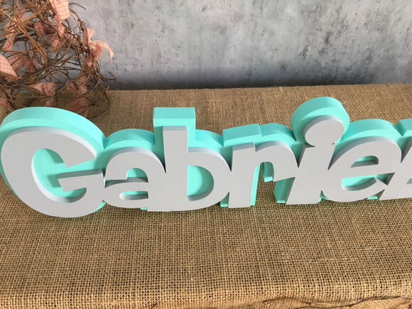 Letras Decorativas Nomes Sobreposição
