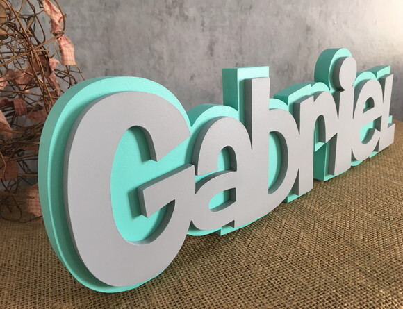 Letras Decorativas Nomes Sobreposição