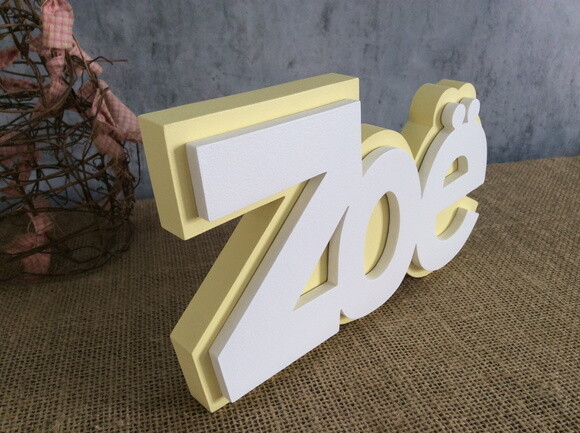 Letras Decorativas Nomes Sobreposição