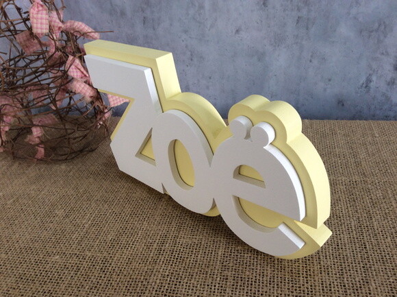 Letras Decorativas Nomes Sobreposição