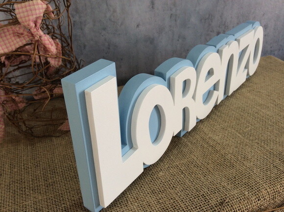 Letras Decorativas Nomes Sobreposição