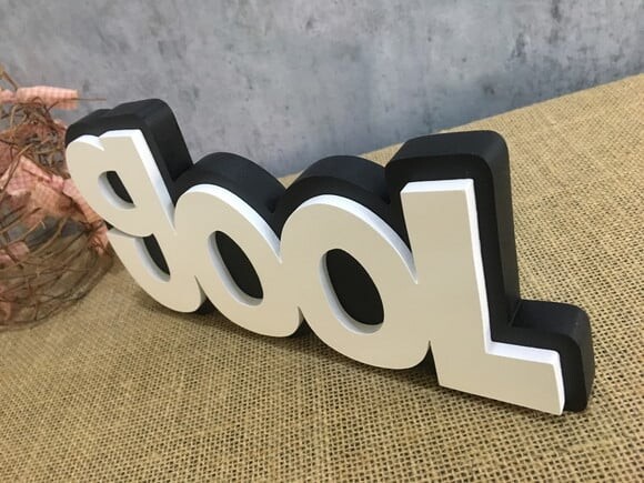 Letras Decorativas Nomes Sobreposição Gool