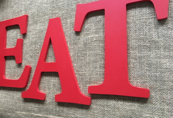Letras Decorativas Palavras de Parede