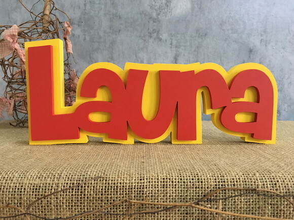 Letras Decorativas Nomes Sobreposição Turma da Mônica