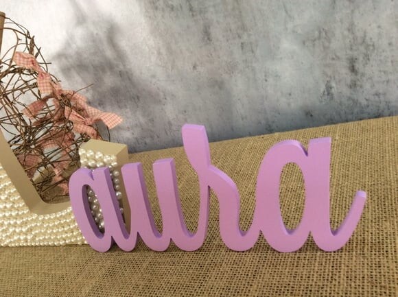 Letras Decorativas Pérola