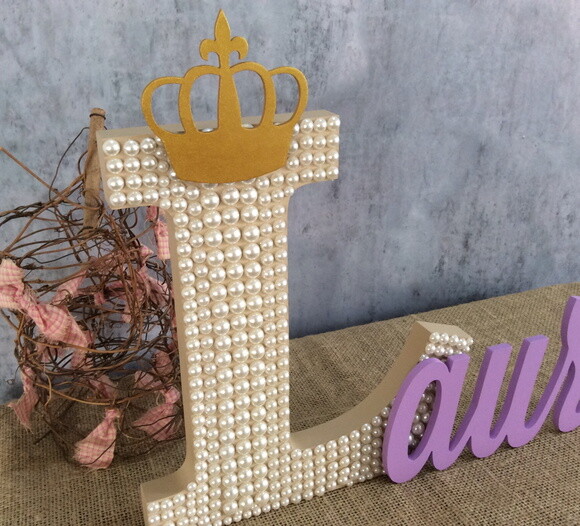 Letras Decorativas Pérola