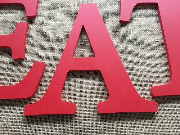 Letras Decorativas Palavras de Parede
