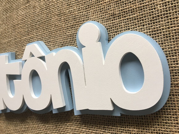 Letras Decorativas Sobreposição- Nome De Parede