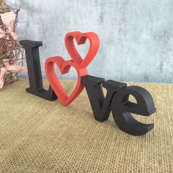 LOVE -letras decorativas de MDF