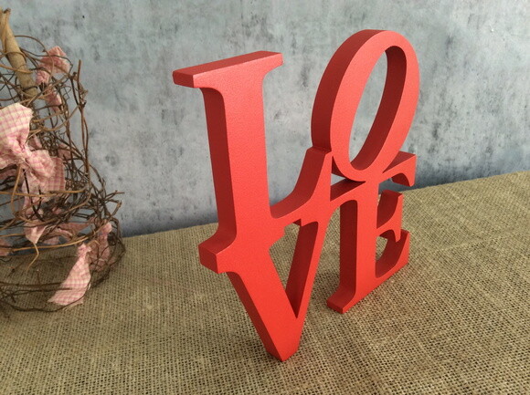 LOVE New York letras decorativas de MDF