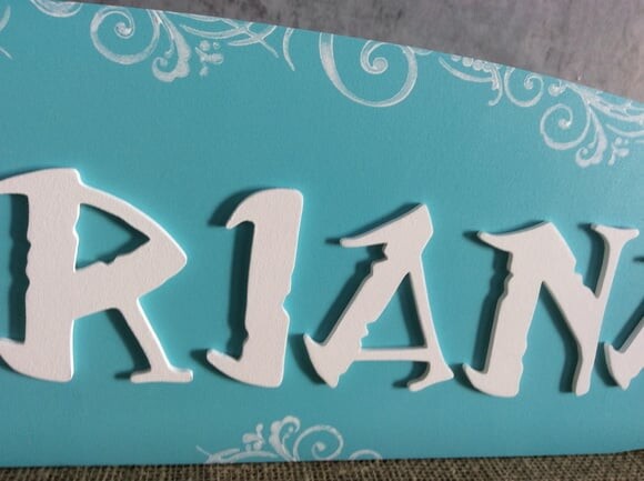 MOANA - Letras Decorativas de MDF