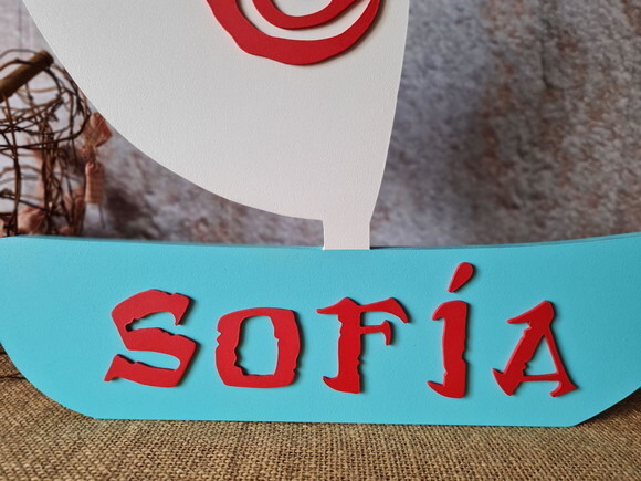 MOANA BARCO PERSONALIZADO