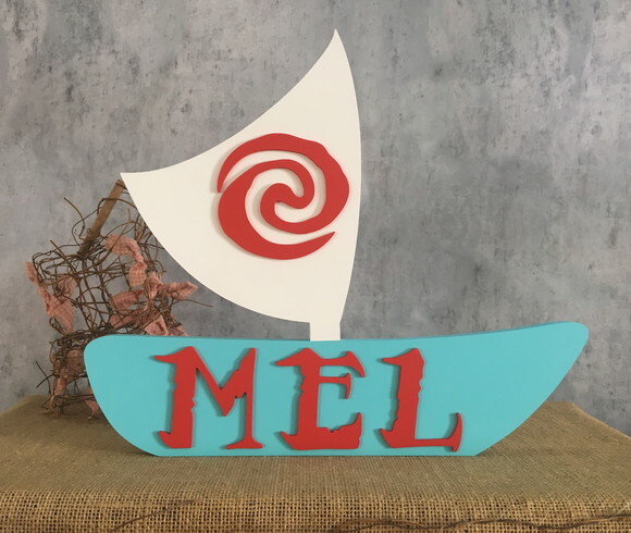MOANA BARCO PERSONALIZADO