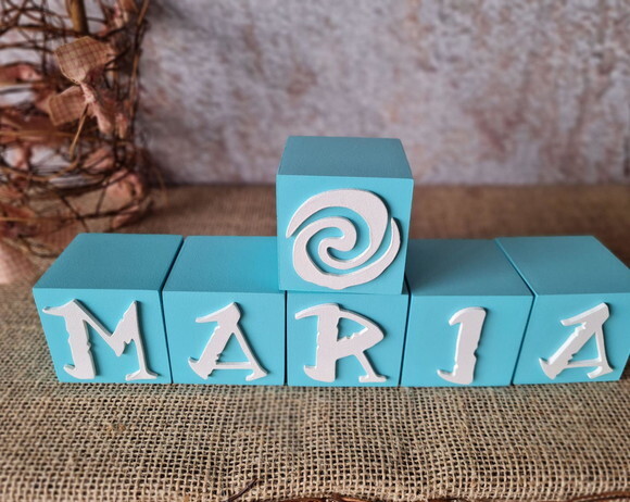 MOANA Cubos 6x6cm