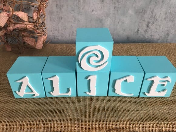MOANA Cubos 6x6cm