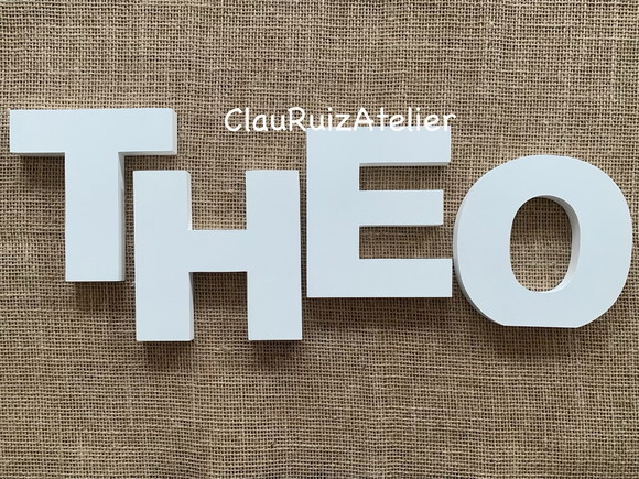 Nome de Parede em mdf