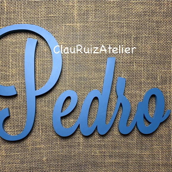 Nome de Parede em mdf