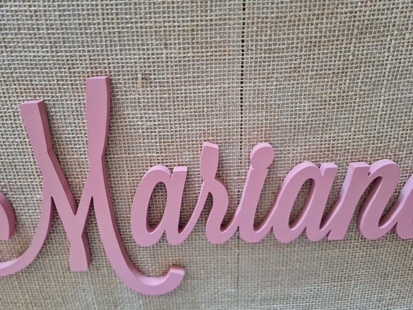 Nome De Parede em MDF