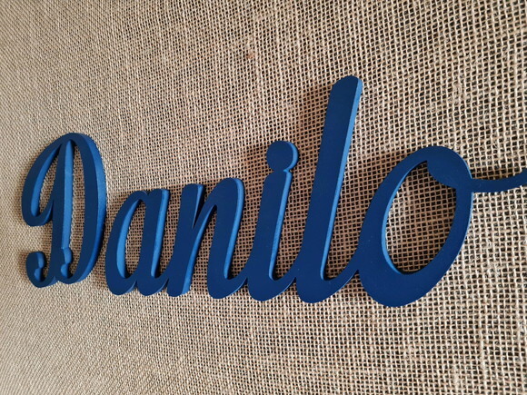Nome De Parede em MDF