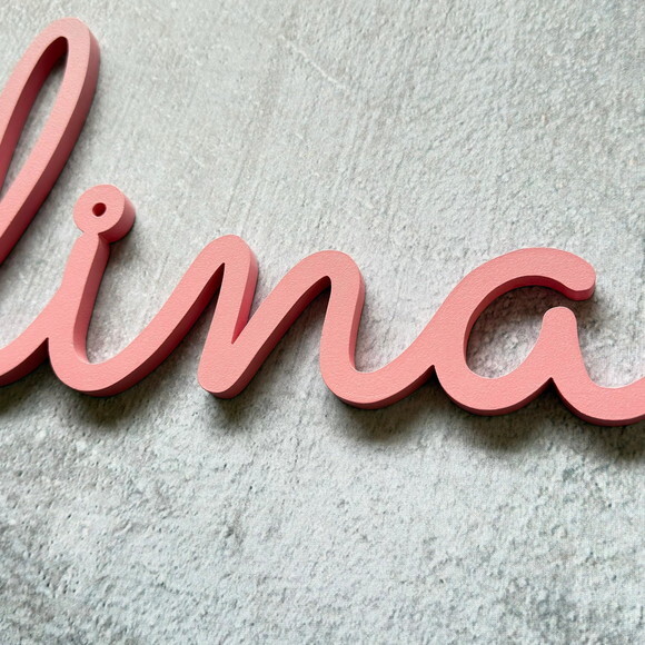 Nome de Parede em mdf - Decoração Bebê e Infantil
