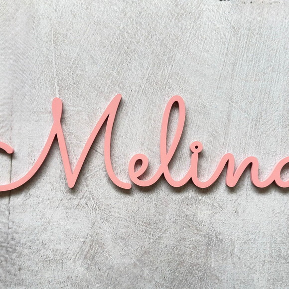 Nome de Parede em mdf - Decoração Bebê e Infantil