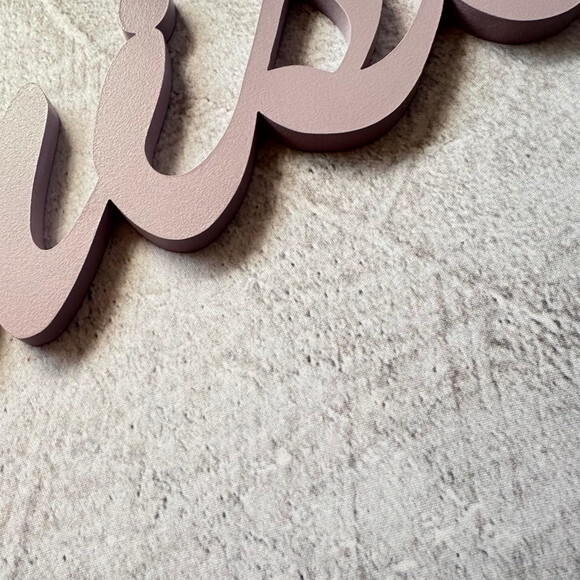 Nome de Parede em mdf - Decoração Bebê e Infantil