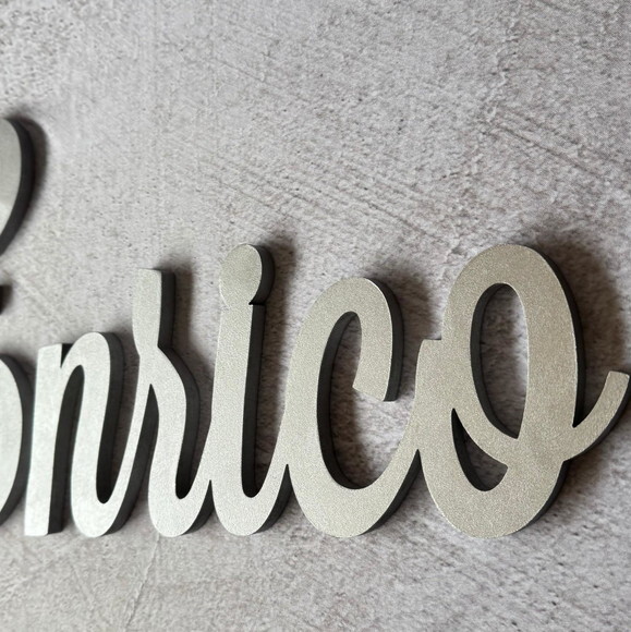 Nome de Parede em mdf - Decoração Bebê e Infantil