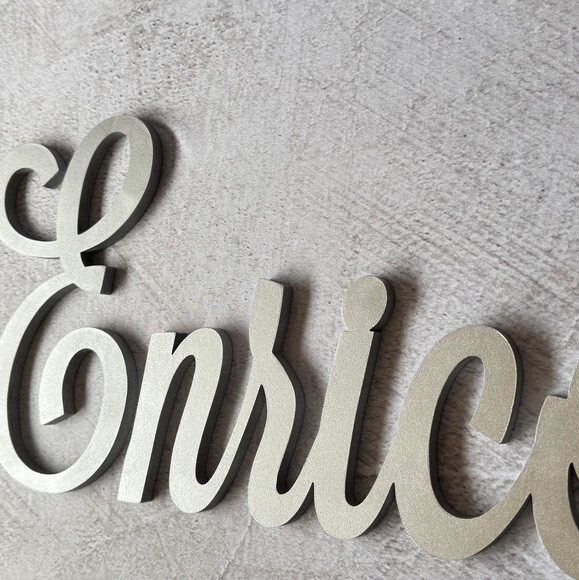 Nome de Parede em mdf - Decoração Bebê e Infantil