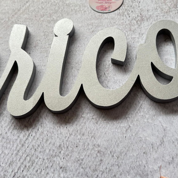 Nome de Parede em mdf - Decoração Bebê e Infantil