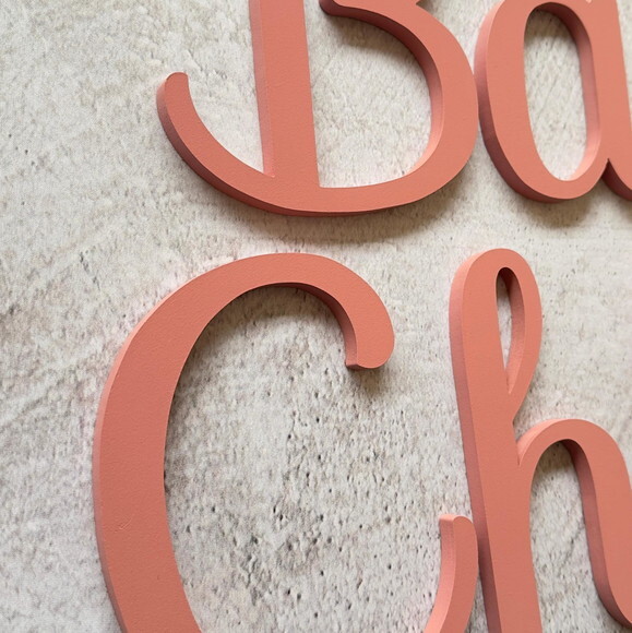 Nome de Parede em mdf - Decoração Bebê e Infantil