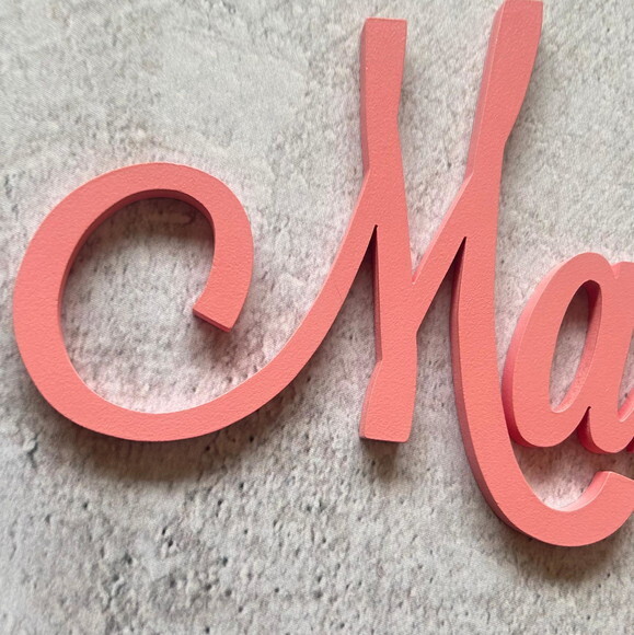 Nome de Parede em mdf - Decoração Bebê e Infantil