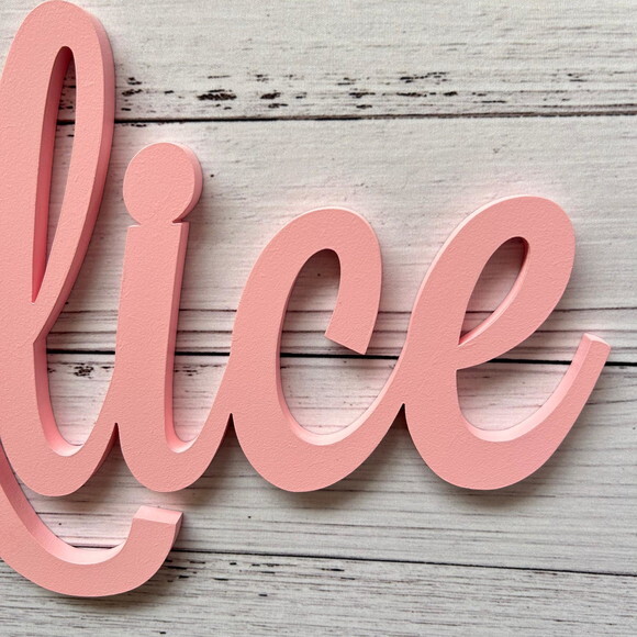 Nome de Parede em mdf - Decoração Bebê e Infantil