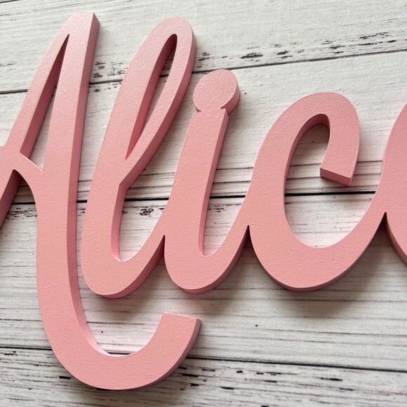 Nome de Parede em mdf - Decoração Bebê e Infantil