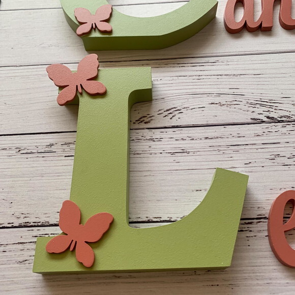 Nome de Parede em mdf - Decoração Bebê e Infantil