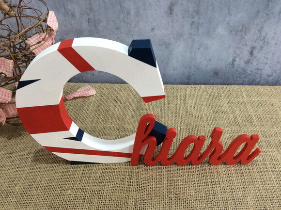 Nome Decorativo de Mesa - Reino Unido