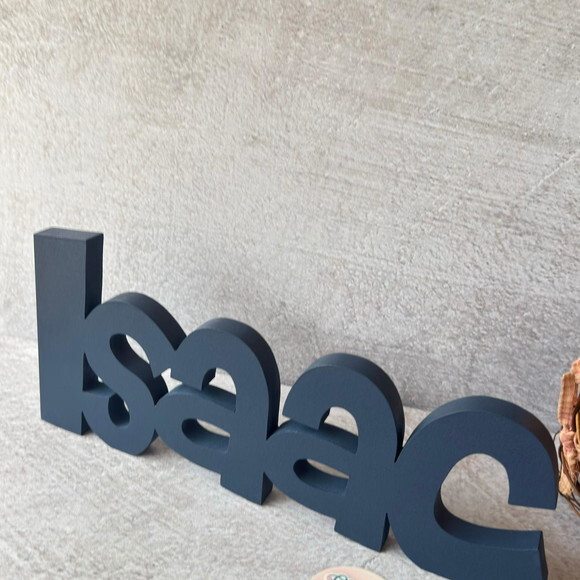 Nome em mdf - Linha Ch - Decoração Bebê e Infantil