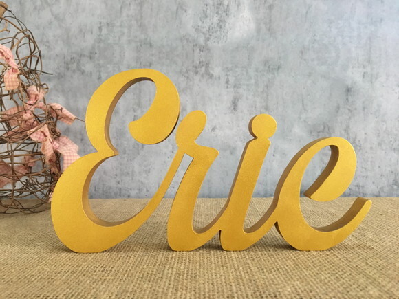 Nomes de MDF - Personalizado -Linha Cursiva