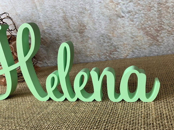 Nomes de mdf Linha Cursiva