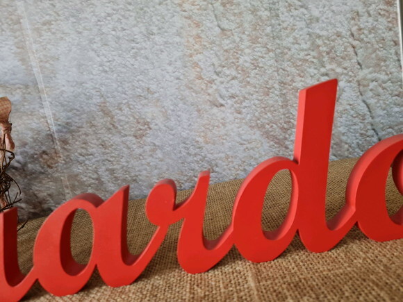 Nomes de MDF Linha Cursiva
