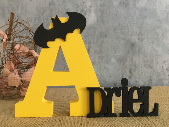 Nomes de MDF PERSONALIZADOS BATMAN