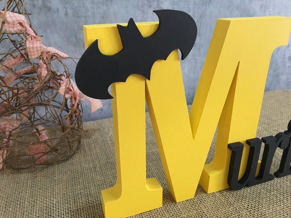 Nomes de MDF PERSONALIZADOS BATMAN