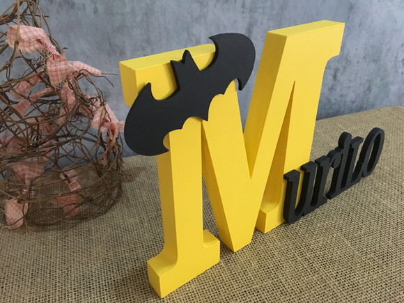 Nomes de MDF PERSONALIZADOS BATMAN