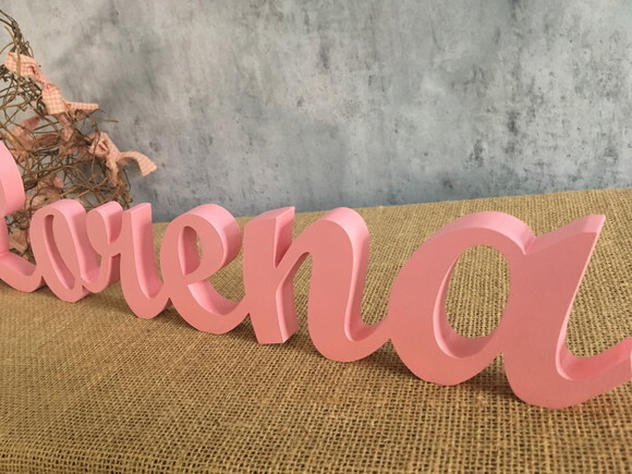 Nomes de Mesa Em MDF -