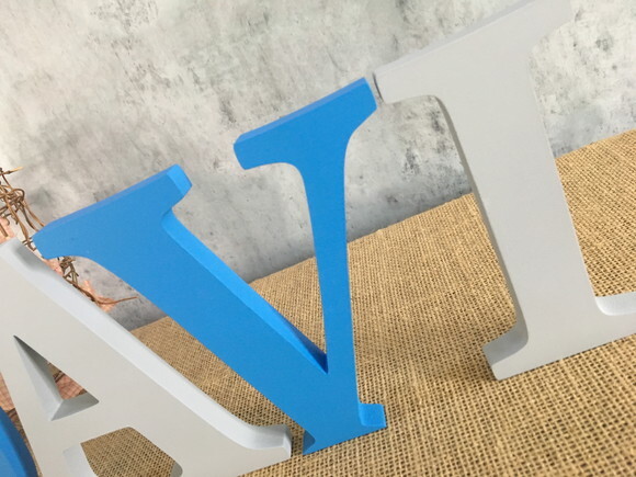 Nomes de Mesa Em MDF Linha Letras de Forma
