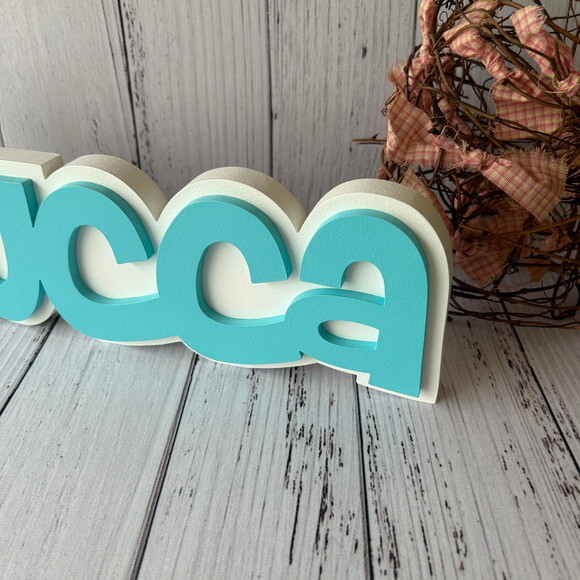 Nomes em Sobreposição Decoração de Bebê