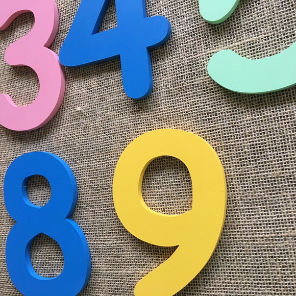 Numerais e Símbolos Matemáticos para Parede