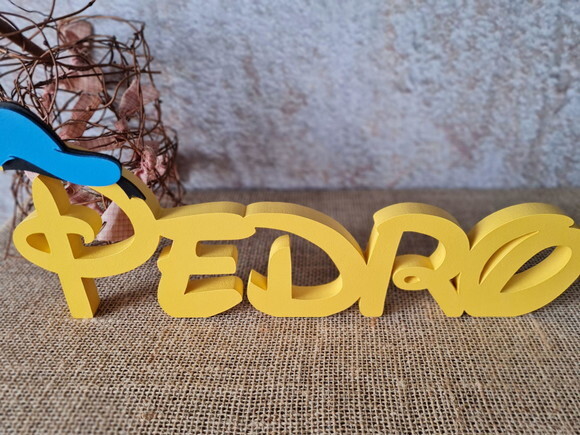 PATO DONALD Letras Decorativas Disney