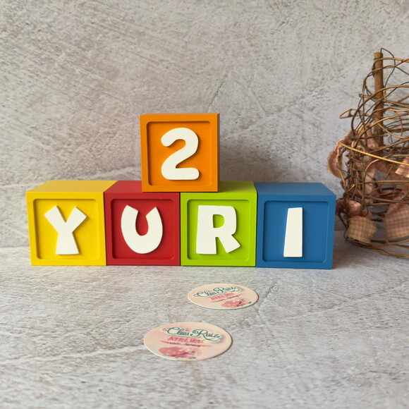Pocoyo 6x6cm - Decoração de Festa Infantil