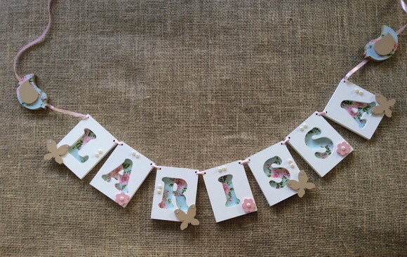 PORTA DE MATERNIDADE VARAL DE LETRAS