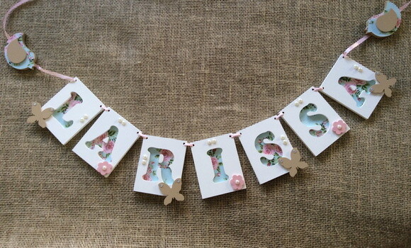 PORTA DE MATERNIDADE VARAL DE LETRAS